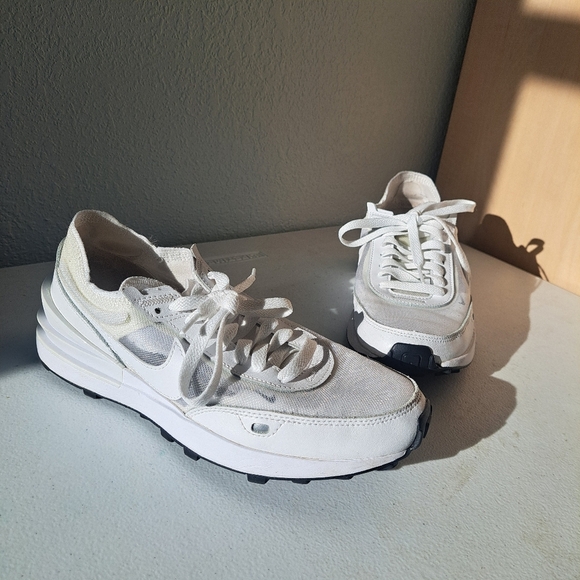 Nike Shoes - Nike White and Gray Athletic Shoes